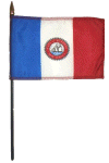 Bayonne, New Jersey Desk Flag
