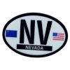 [Nevada Oval Reflective Decal]