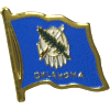 [Oklahoma Flag Pin]