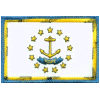 [Rhode Island Flag Patch]