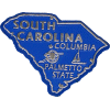 [South Carolina State Shape Magnet]