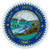 [South Dakota State Seal Reflective Decal]