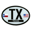 [Texas Oval Reflective Decal]