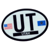 [Utah Oval Reflective Decal]