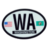 [Washington Oval Reflective Decal]