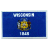 [Wisconsin Flag Reflective Decal]