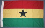 3x5' Ghana cotton flag