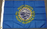2x3' South Dakota Nylon flag 