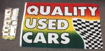 Quality Used Cars flag bundle 