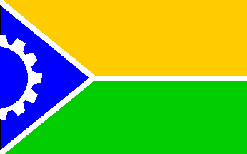 [Flag of General San Martin District]