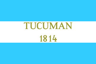 [Flag raised in Tucuman in 1814]