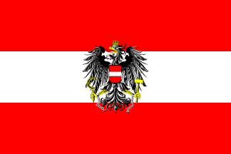Austrian Flag Austria Österreich Flagge Tazza 