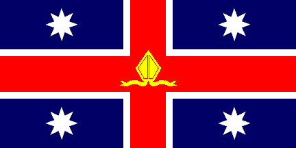 [Australian Anglican Church flag]