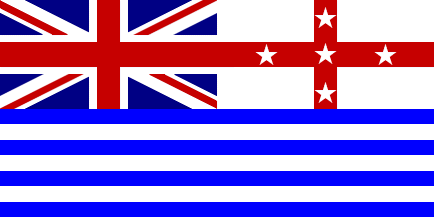 Blue Union Jack Flag