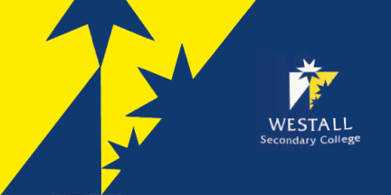 [Westall Secondary College flag]