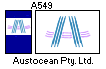 [Austocean Pty Ltd houseflag and funnel]