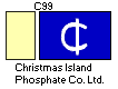 [Christmas Island Phosphate houseflag and funnel]