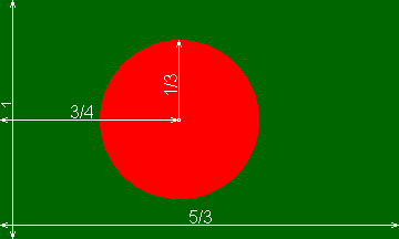 [Bangladesh Flag Construction Sheet]