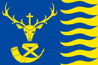 [Flag of Saint-Hubert]