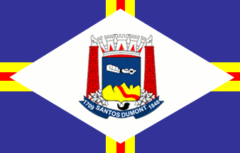 [Flag of Santos Dumont, Minas Gerais