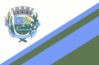 [Flag of Alcinópolis, MS (Brazil)]
