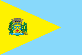 [Flag of Coronel Sapucaia, MS (Brazil)]
