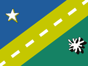 [Flag of Guarantã do Norte, MT (Brazil)]