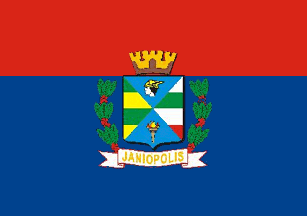 [Flag of Janiópolis, PR (Brazil)]
