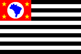 Brazil Sao Paulo State 5'x3' Flag
