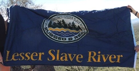 [flag of Lesser Slave River MD]