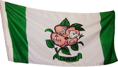 [flag of Thorsby]
