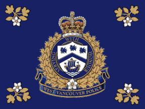 [West Vancouver Police flag]