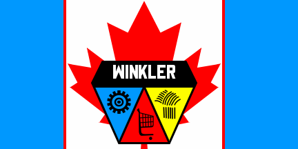 Flag of Winkler, Manitoba (Canada)