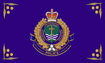 [Peterborough-Lakefield Community Police Service flag, Ontario]