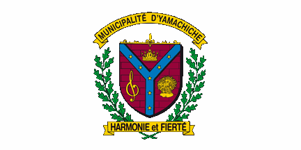 [flag of Yamachiche]