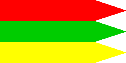 [mosaic flag in Langenburg]