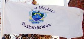 [variant flag of Weyburn]