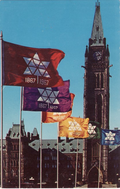 [Canadian Centennial Flag]