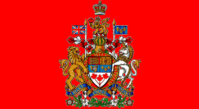 Canadian Flag & Coat of Arms, Flag of Canada Business Card