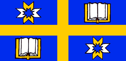[St. Mary's University flag]
