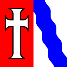 [Flag of Rüegsau]