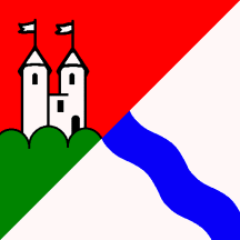 [Flag of Obergösgen]