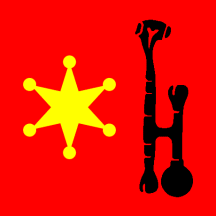 [Flag of Hubersdorf]