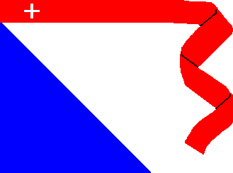 [Cantonal banner of Zürich with red Schwenkel]