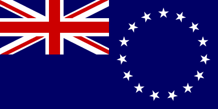 Image result for cook island flag