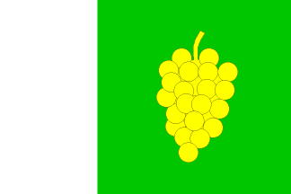 [Milešovice municipality flag]