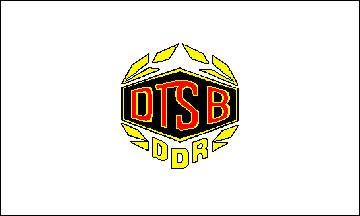Fahnen DTSB Deutscher Turn und Sportbund DDR Flagge Aufnäher ! 