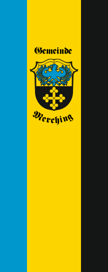 [Merching municipal banner]
