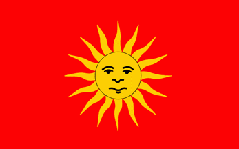 [Stralsund  17th-19th centuries flag sun centred]