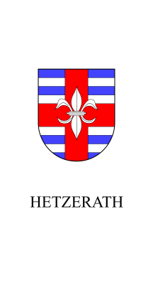 [Hetzerath municipality flag]